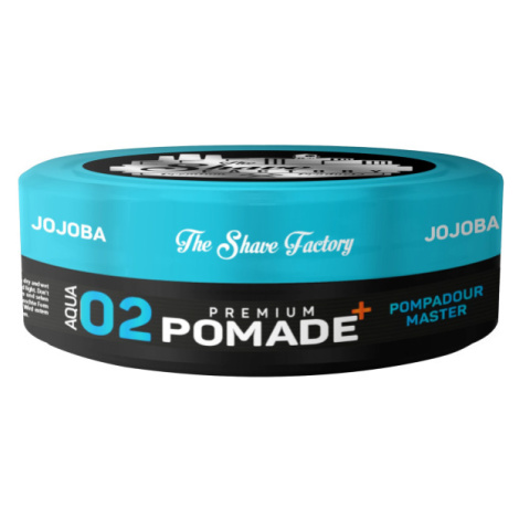 The Shave Factory Premium Pomade - prémiová pomáda s extra silnou fixací a vysokým leskem, 150 m