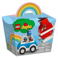 Lego® duplo® 10957 hasičský vrtulník a policejní auto