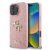 Kryt Guess GUHCP16XHG4SGP iPhone 16 Pro Max 6,9" pink HC Fixed Glitter Big 4G (GUHCP16XHG4SGP)