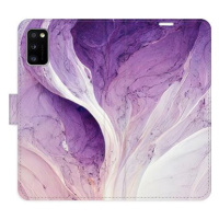 iSaprio flip pouzdro Purple Paint pro Samsung Galaxy A41