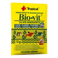 Tropical Bio-vit 12g krmivo bohaté na rostlinné složky pro akvarijní ryby