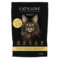 CAT'S LOVE granule Adult drůbeží 400 g