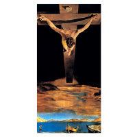 Umělecký tisk Kristus sv. Jana z Kříže, 1951, Salvador Dalí, 50x100 cm