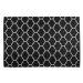 Oboustranný černo-bílý venkovní koberec 160 x 230 cm ALADANA, 142395