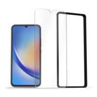 AlzaGuard 2.5D Glass EasyFit 2 Pack pro Samsung Galaxy A34 5G s instalačním rámečkem