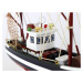 mamido  Sběratelská loď s dřevěnými stožáry tmavě modrá