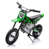 Mamido Dětská elektrická motorka Cross 350W 36V zelená