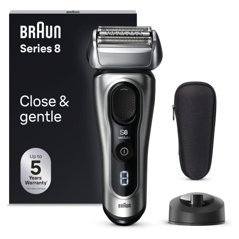 BRAUN Series 8 8517s Elektrický holicí strojek s nabíjecím stojánkem