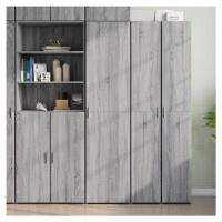 vidaXL Skříň highboard šedá sonoma 45 x 42,5 x 185 cm kompozitní dřevo