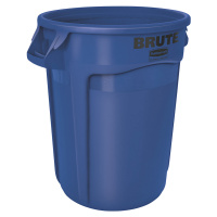 Rubbermaid Univerzální kontejner BRUTE®, kulatý, objem 75 l, modrá