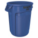 Rubbermaid Univerzální kontejner BRUTE®, kulatý, objem 75 l, modrá