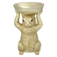 Dekoria Figurka Squirrel Bowl 23 cm, 15x16x23 cm