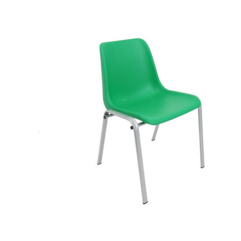 Konferenční židle Maxi hliník Zelená Mazur