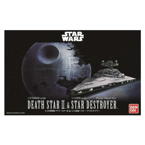 Plastikový ModelKit BANDAI SW 01207 - Death Star II + Imperial Star Destroyer Revell