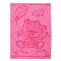 Profod Dětský ručník Bear pink, 30 x 50 cm