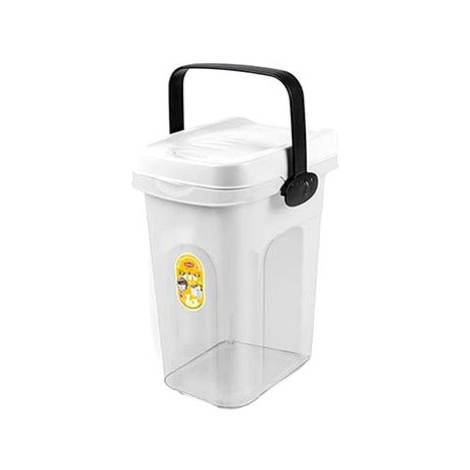 Stefanplast Pet food Container 23 × 19 × 31cm 7l na 2,5kg granulí transparentní