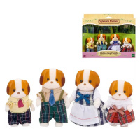 Sylvanian Families rodina pejsků set 4 figurky psí rodinka v krabici