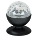 BRILONER RGB LED stolní lampa, pr. 12,5 cm, 3 W, černá BRILO 7357-015