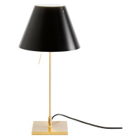 Luceplan Luceplan Costanzina stolní lampa mosaz černá