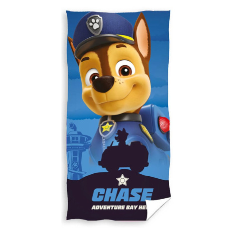 Dětská osuška Tlapková Patrola Strážník Chase Carbotex