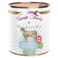 Terra Canis First Aid 12 x 800 g - telecí s mrkví, fenyklem, tvarohem a heřmánkem