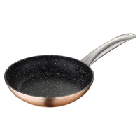 Wok pánev z kovaného hliníku Bergner / 28 cm / hnědá Varianta: ivi1