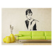 Samolepka na zeď Audrey Hepburn 1368