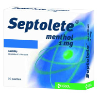 Septolete Menthol 1 mg 30 pastilek