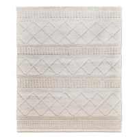 Diamond Carpets koberce Ručně vázaný kusový koberec Geneva DE 7951 White Mix - 80x150 cm