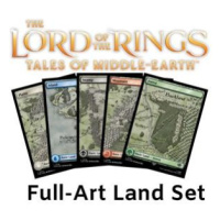 The Lord of the Rings: Tales of Middle-earth: Full-art Map Basic Land Set