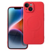 Smarty Mag silikonový kryt s MagSafe iPhone 14 červený