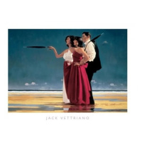 Umělecký tisk The Missing Man II, 1998, Jack Vettriano, (50 x 40 cm)