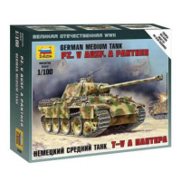 Wargames (WWII) tank 6196 - Pz.V Ausf. A Panther (1: 100)