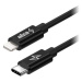 AlzaPower Core USB-C to Lightning MFi 0.5m černý