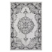 Kusový orientální koberec Flatweave 104815 Cream/Black-80x150