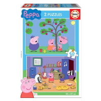 Educa Puzzle Prasátko Peppa 2x48 dílků