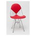 ArtD Jídelní židle Net Double inspirovaná Wire chair č Barva: Červená