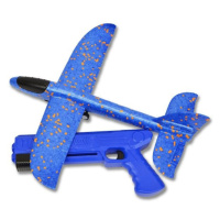 Letadlo s vystřelovací pistolí - modrá