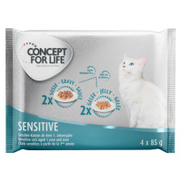 Concept for Life zkušební balení - 4 x 85 g - Sensitive