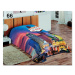 Denní barevná deka na postel v motivu Las Vegas