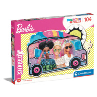 Clementoni - Obrysové puzzle 104 Barbie na výletě