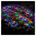 Vánoční osvětlení - světelný závěs - 3x6 m barevná 600 LED - VOLTRONIC® M59984