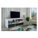 WIP TV stolek Global Barva: bílá/černý lesk