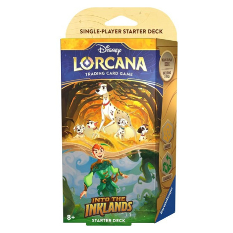 Disney Lorcana: Into the Inklands - Starter Deck Amber & Emerald RAVENSBURGER