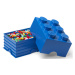 LEGO úložný box 6 - modrá