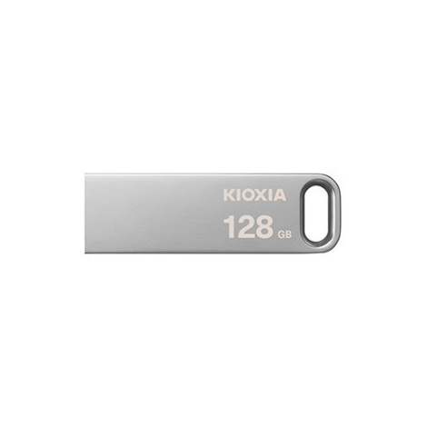 Kioxia USB flash disk, USB 3.0, 128GB, Biwako U366, Biwako U366, stříbrný, LU366S128GG4