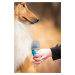 Vsepropejska Leo vyčesávací kartáč pro psa Barva: Modrá, Rozměr (cm): 11 x 5