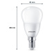 Philips Philips LED žárovka E14 4,9W 470m 2 700K matná 6ks