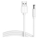 Kabel Vention Power Cable USB 2.0 to DC 5.5mm Barrel Jack 5V CEYWD 0,5m (white)