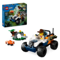 LEGO City - Čtyřkolka na průzkum džungle – mise panda červená 60424